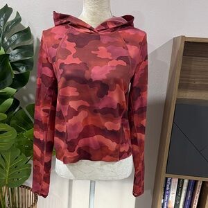 Athleta pullover Camouflage Hooded Women's Top
